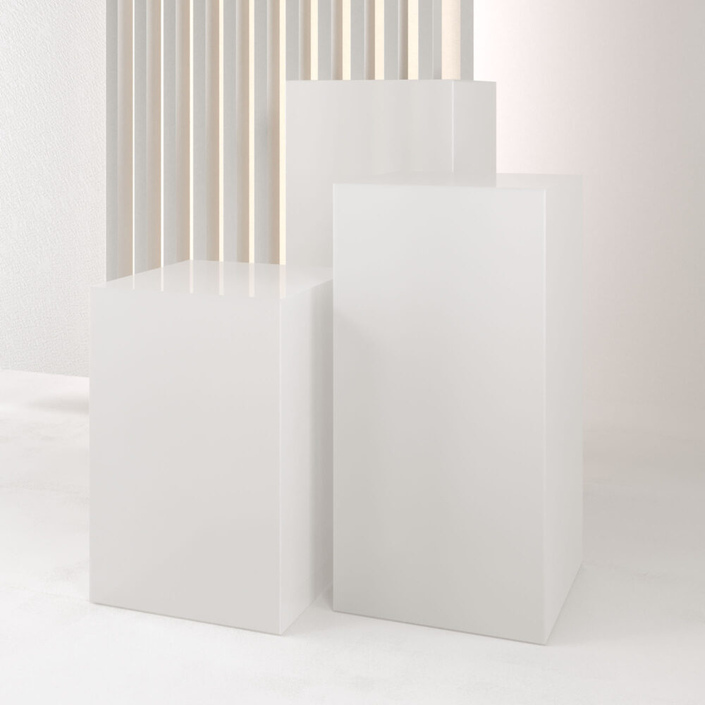 Cubo in Plexiglass Stone